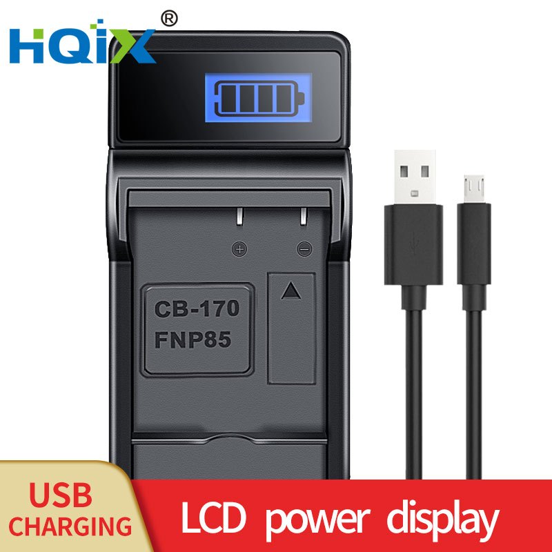 HQIX เหมาะสําหรับ Sony HD-500 CX1800E 230Z 280Z กล้อง CB-170 เครื่องชาร์จแบตเตอรี่