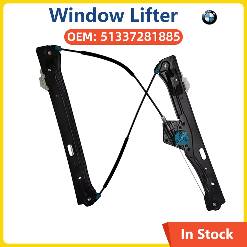 ตัวควบคุมหน้าต่างด้านหน้าซ้ายขวาสําหรับ BMW 3 Series F30 F31 F35 F80 316i 320d 320i 325d 328i 330i 335i 335li  51337281885 51337281886  2011-2019