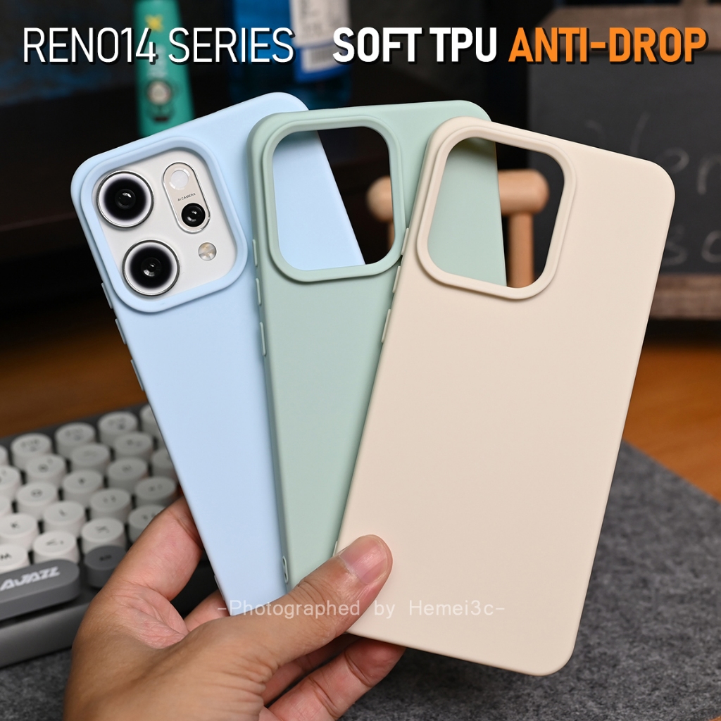 สําหรับ OPPO Reno 14 13 11 8 7Z 8Z Find X8 X8s Pro 5G ปลอก Soft TPU เคสโทรศัพท์ฝาครอบ