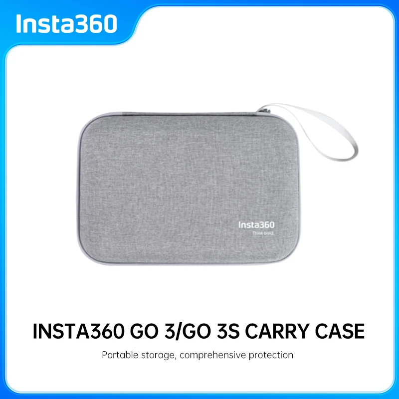 Insta360 GO 3S/GO 3 Original Storage Carrying Bag Hard Shell Travel Case สําหรับกล้องและอุปกรณ์เสริม