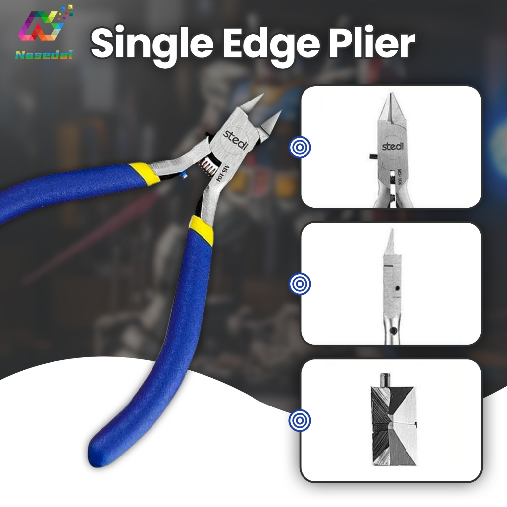Stedi MS-104 คีมขอบเดียว, คีมหนีบน้ำสำหรับเครื่องมือประกอบทางทหาร Gundam รุ่น Gunpla Cutter
