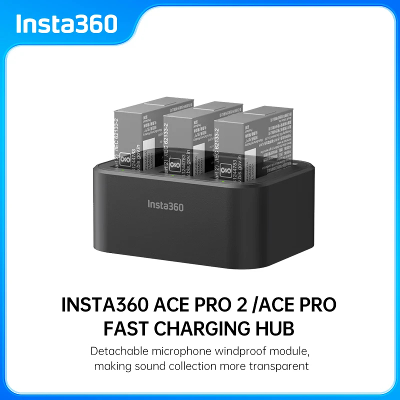 ฮับชาร์จเร็ว Insta360 ดั้งเดิมสําหรับ Insta360 Ace / Ace Pro / Ace Pro 2