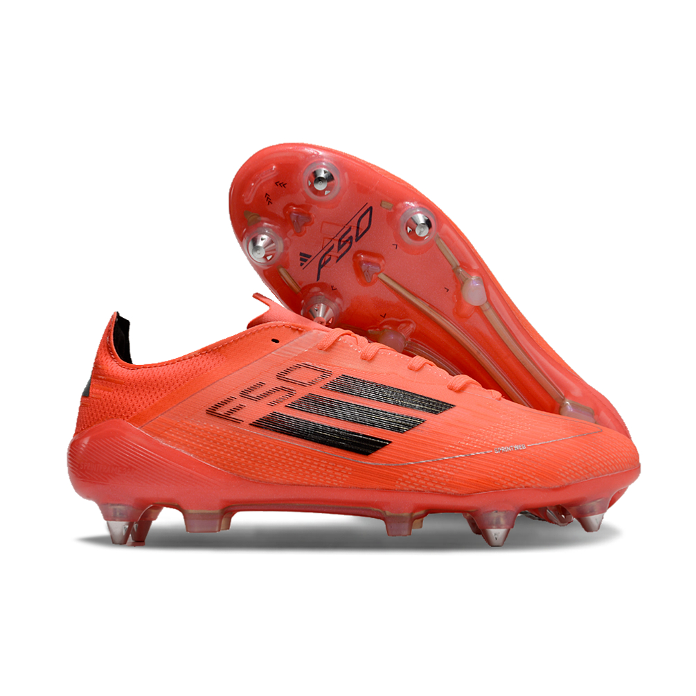 ขนาด:38-46 Messi F50 Elite SG laceless ผู้ชายรองเท้าฟุตบอลถักกลางแจ้ง, Yamal สีชมพูf50 SG รองเท้า An