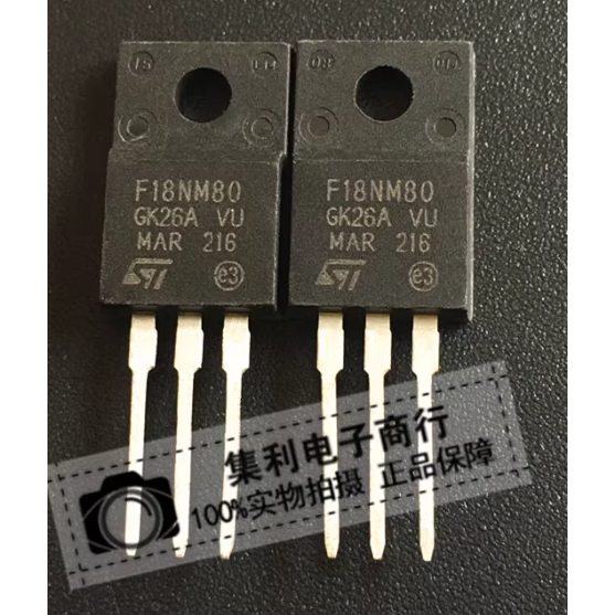 1-5 ชิ้น field effect หลอด F18NM80 STF18NM80 100N6F7 STF100N6F7 11N65M5 STF11N65M5 12N65M2 STF12N65M