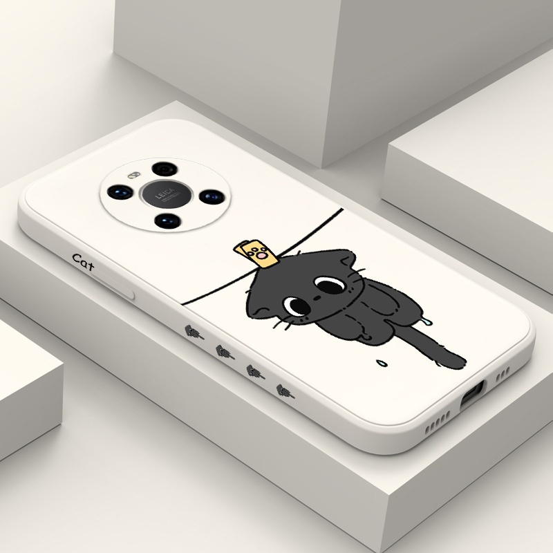 Basking Catเคสโทรศัพท์สําหรับHuawei Honor 400 Lite X9D X7D X9B X9A X9C X8 X8B X7B X6B Y8P Y7A Pro 4G