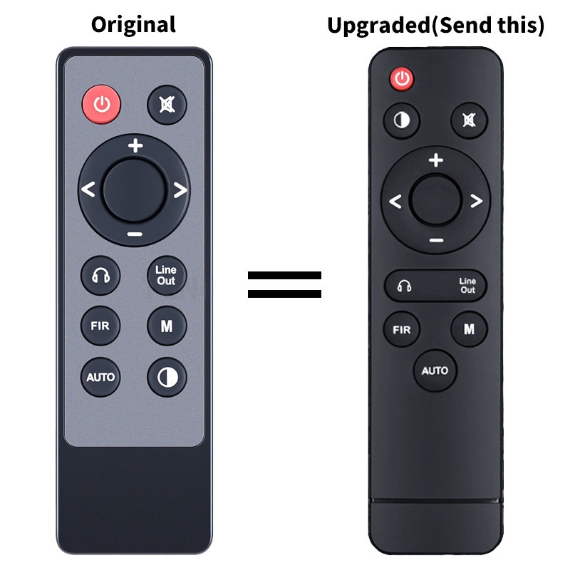 ใหม่ RC-22 รีโมทคอนโทรลสําหรับ TOPPING DX3 PRO +/EX5/D90SE/D70S/E30/E50/D50S/D30