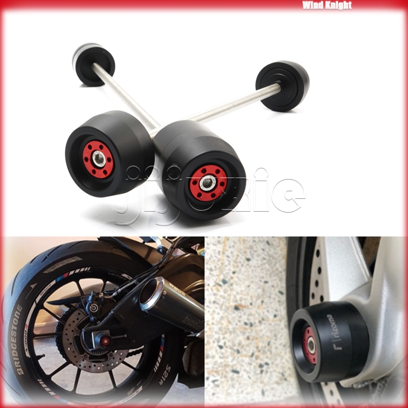 สําหรับ Ducati Multistrada/MTS 950 รถจักรยานยนต์ด้านหน้าด้านหลังเพลาเลื่อนป้องกันล้อ RIZOMA