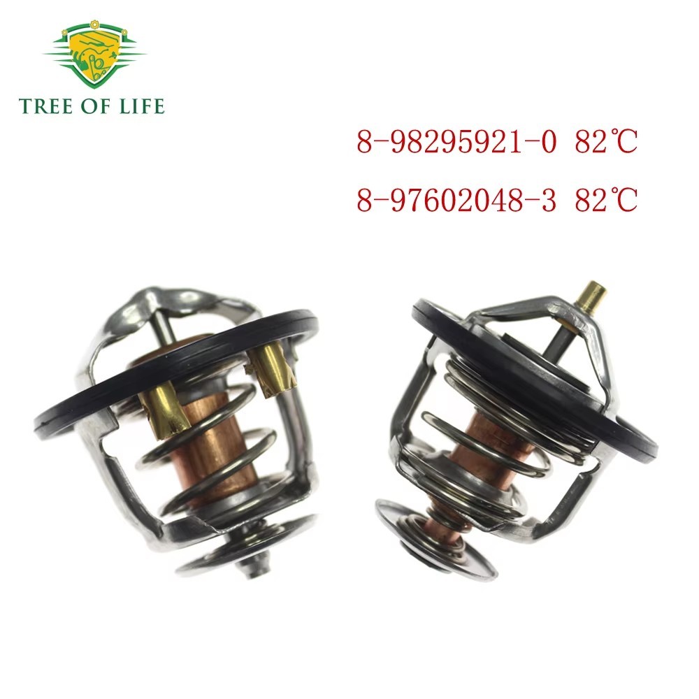 เครื่องยนต์ Coolant Thermostat 82c สําหรับ ISUZU FSR FRR FTR FVR FVZ FTS 6HK1 6HH1 6HE1N 6HH1N 6HK1T
