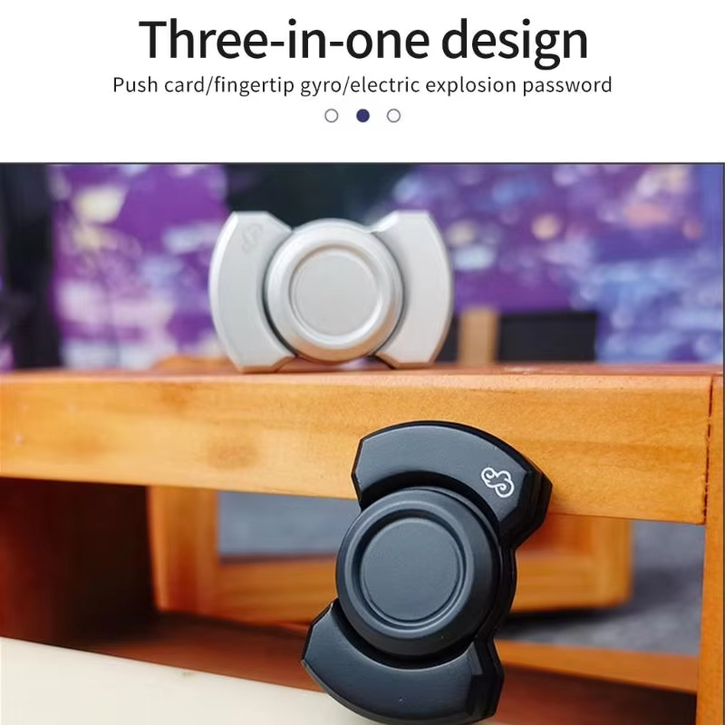 Metal Triple-Style Magnetic Fidget Spinner – บรรเทาความเครียดและความวิตกกังวลสําหรับผู้ใหญ่ที่มี ADHD | EDC Toy Fidget ของเล่นของขวัญเด็กผู้ใหญ่