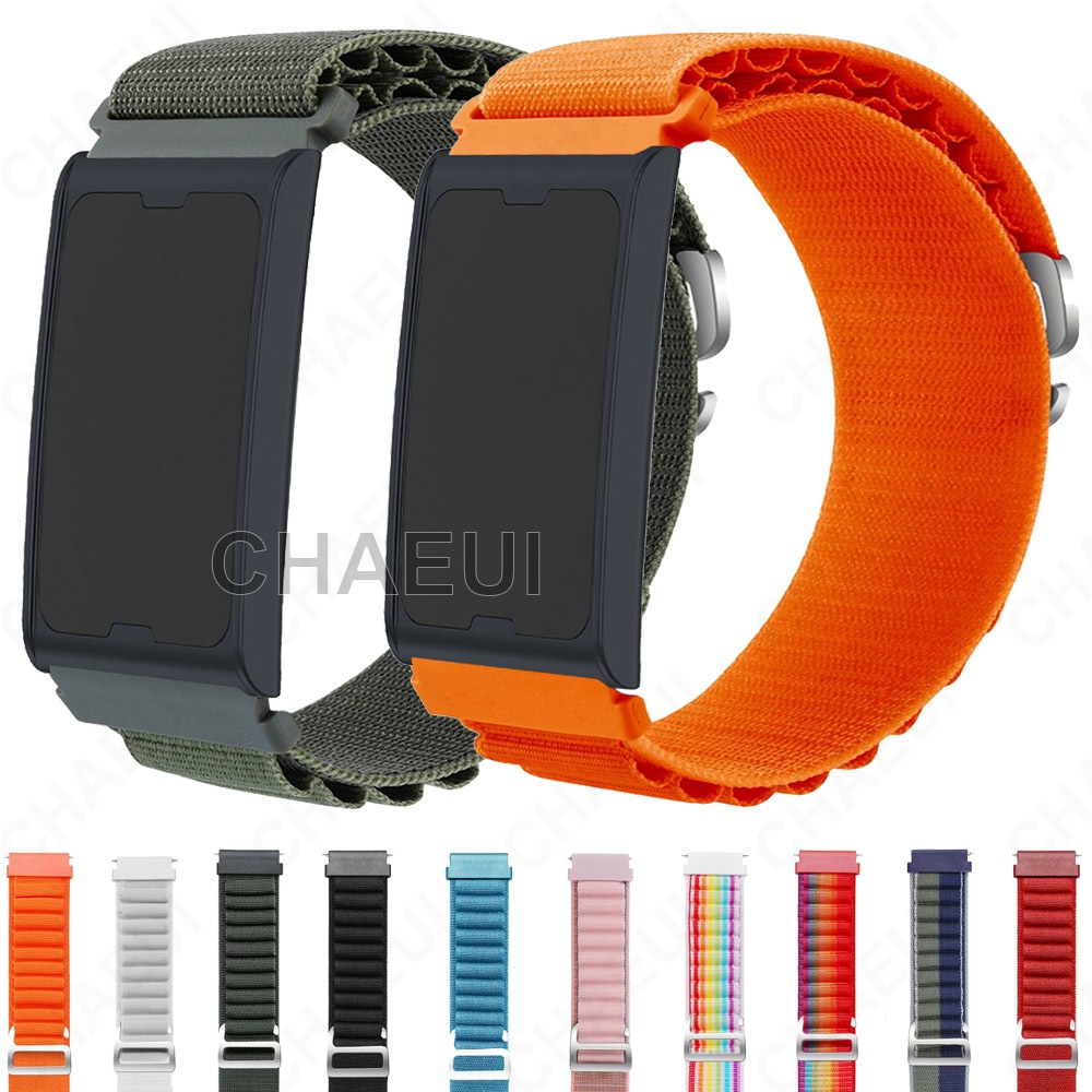 อุปกรณ์เสริมสร้อยข้อมือสายทอแบบห่วงไนลอนสําหรับ Amazfit Helio Strap