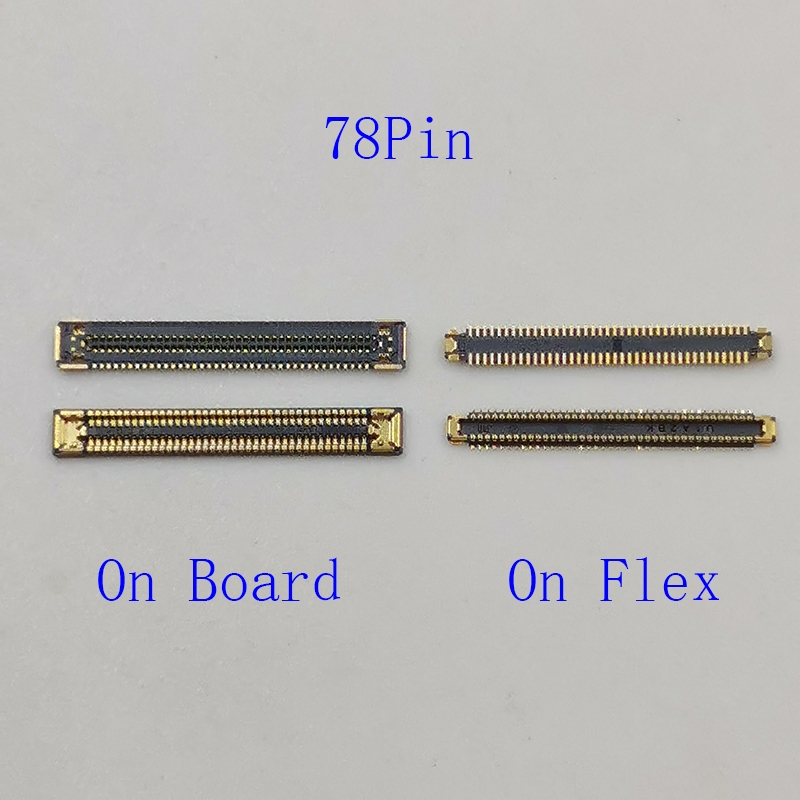 2-10Pcs 78Pin USB Charger ชาร์จ FPC Connector สําหรับ Samsung A02 A04S A022 A047F SM-A022F A022F/DS 