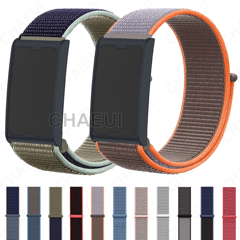 สายรัดไนลอนสร้อยข้อมือวงอุปกรณ์เสริมสําหรับ Amazfit Helio Strap