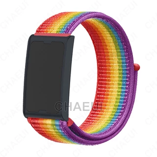 สายรัดไนลอนสร้อยข้อมือวงอุปกรณ์เสริมสําหรับ Amazfit Helio Strap