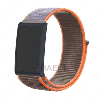 สายรัดไนลอนสร้อยข้อมือวงอุปกรณ์เสริมสําหรับ Amazfit Helio Strap