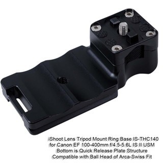 เลนส์คอเท้าสําหรับ Canon EF 100-400 มม. f/4.5-5.6L IS II USM แหวนยึดขาตั้งกล้อง