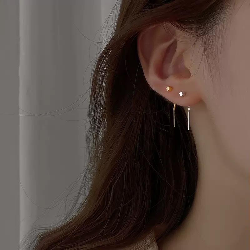 หูลวงสไตล์ญี่ปุ่นและเกาหลี Unisex ผลิตจากไทเทเนียม hypoallergenic ราคา ถูกที่สุด ดีลบีเคเค แกลเลอรีภาพที่ 6