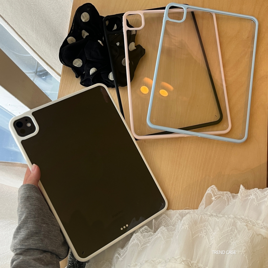 Simple Clear สําหรับ Ipad Pro 13 กรณี iPad M2 2025 A16 11th กรณี Air4 5 10.9 iPad 10th 7 8 9th Generation 10.2 Mini 6 ฝาครอบ