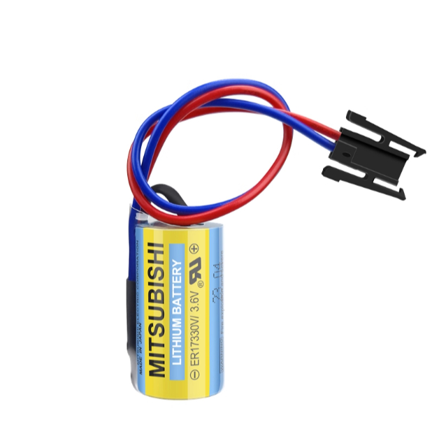 Mitsubishi ER17330V/3.6V A6BAT MR-BAT Mitsubishi PLC Servo อุตสาหกรรมควบคุมแบตเตอรี่ลิเธียม