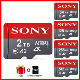 การ์ดแฟลช Micro 2TB SD/TF 32GB 256GB 1TB 512GB 64GB 128GB