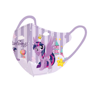 2025 ใหม่สี Pony 50 ชิ้นหน้ากากเด็ก 3-12 ปี Unicorn Rainbow Horse สามมิติบรรจุภัณฑ์อิสระ My Little Pony