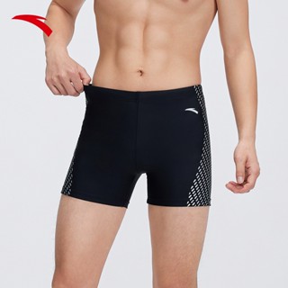 ANTA กางเกงว่ายน้ำสไตล์สปอร์ตสำหรับผู้ชาย ดีไซน์ทันสมัย สวมใ…