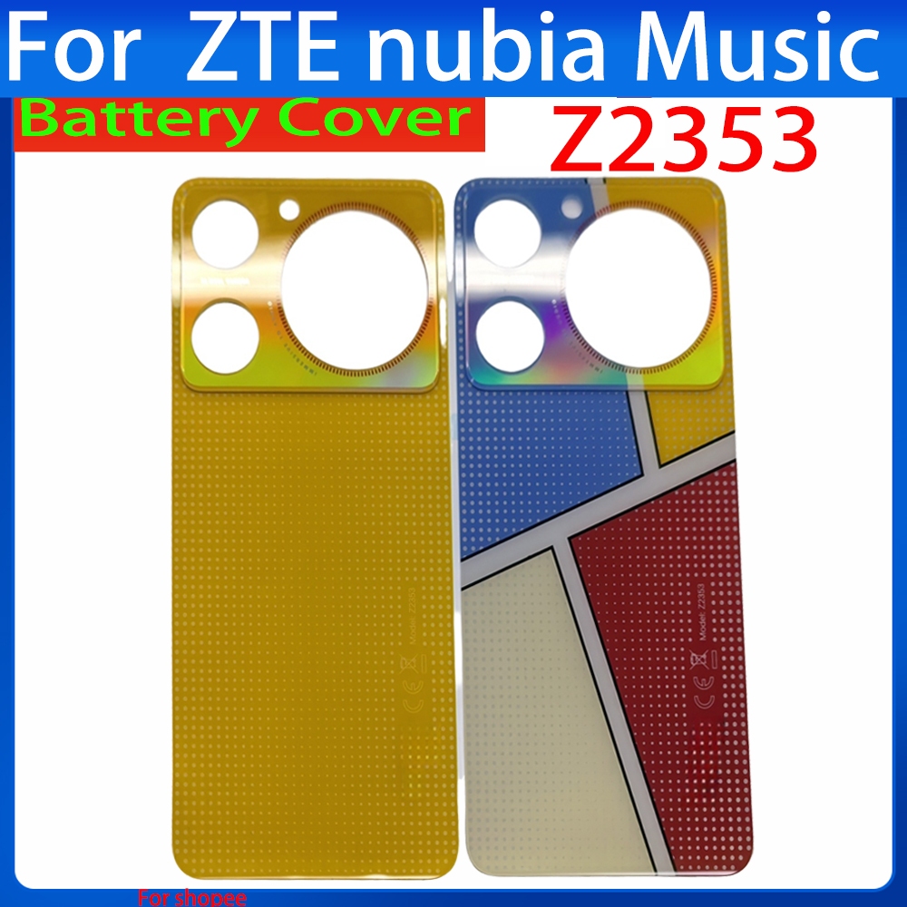 สําหรับ ZTE nubia Music แบตเตอรี่สําหรับ ZTE nubia เพลง Z2353 ด้านหลังฝาหลังประตู