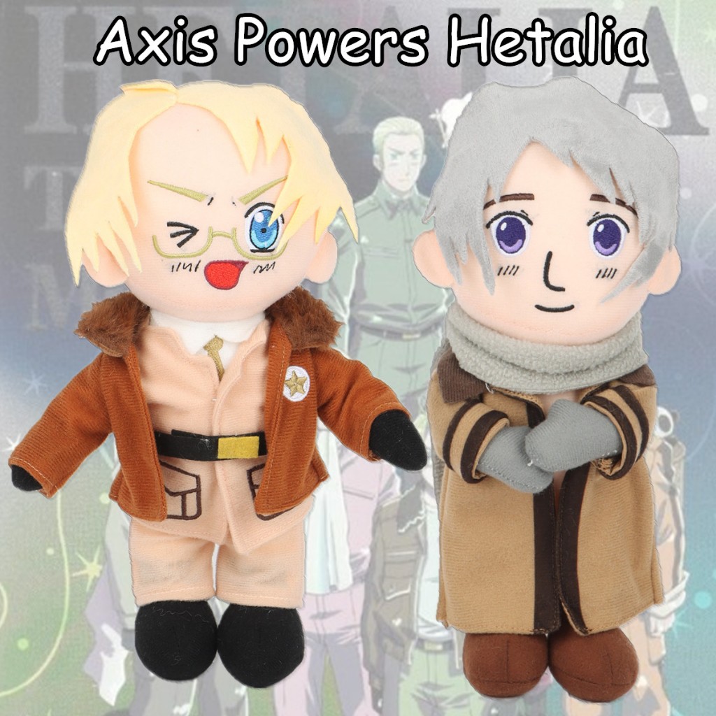 ใหม่ Axis Powers Hetalia Plush, Hetalia Plushie ตุ๊กตาหนานุ่มของเล่นหมอนสําหรับเด็กของขวัญวันเกิด