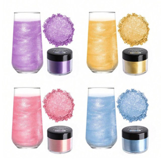 กินได้ ทอง ความมันวาว ฝุ่น (5ก) - ชิมเมอร์ โลหะ เค้ก ฝุ่น ผง…