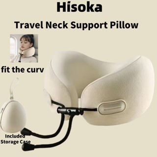 ฮิโซกะ การท่องเที่ยว หมอนรองคอพับหน่วยความจําโฟม คอrest หมอน…
