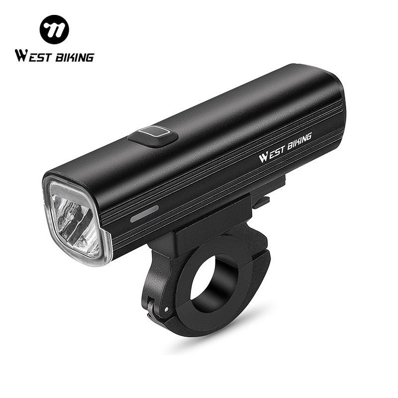 WEST BIKING ไฟหน้าจักรยาน 1000 Lumens ไฟหน้าจักรยาน Ipx6 กันน้ํา 5 โหมดแสงอัจฉริยะ 4800mA แบตเตอรี่จ