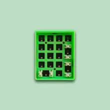 Keebox Numpad 17 คีย์โหมดแบบมีสายแบบถอดเปลี่ยนได้ร้อน RGB 5 พินรองรับออนไลน์ Remap Key DIY คีย์บอร์ดตัวเลขขนาดเล็ก - รูปที่ 4