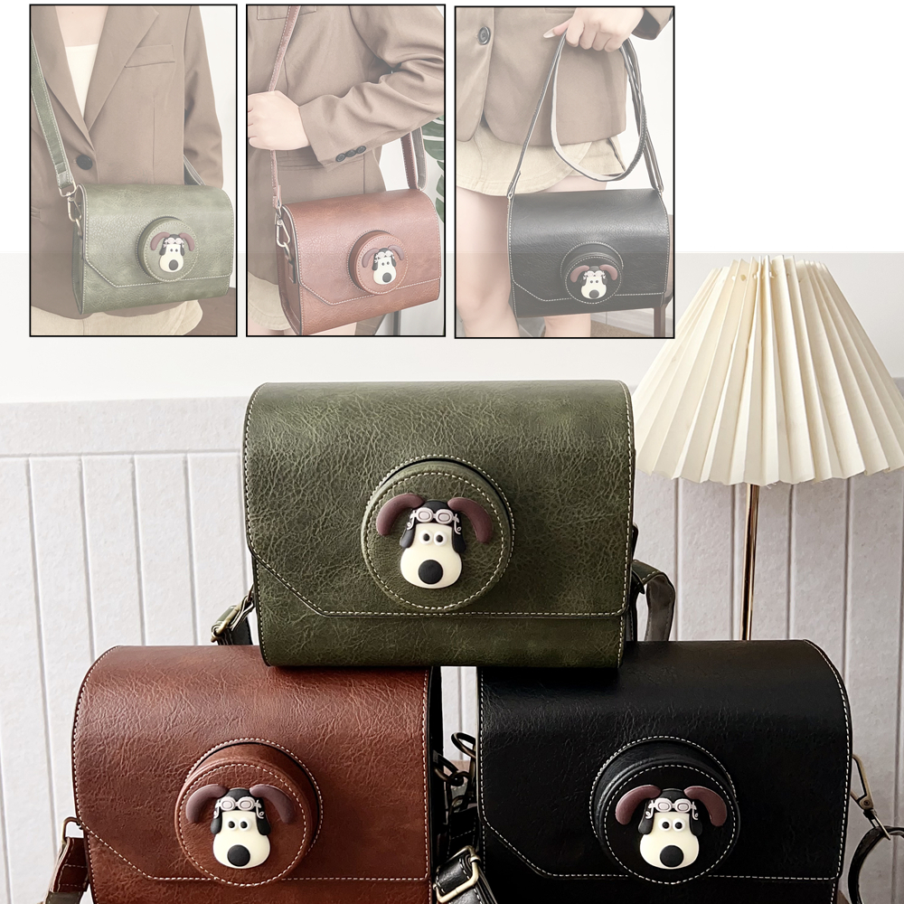 กระเป๋ากล้อง PU กระเป๋า + สายคล้องไหล่สําหรับ Sony ZV1 ZV1F ZVE10 A7C2 Canon R10 R5 R6 R7 R8 RP Niko