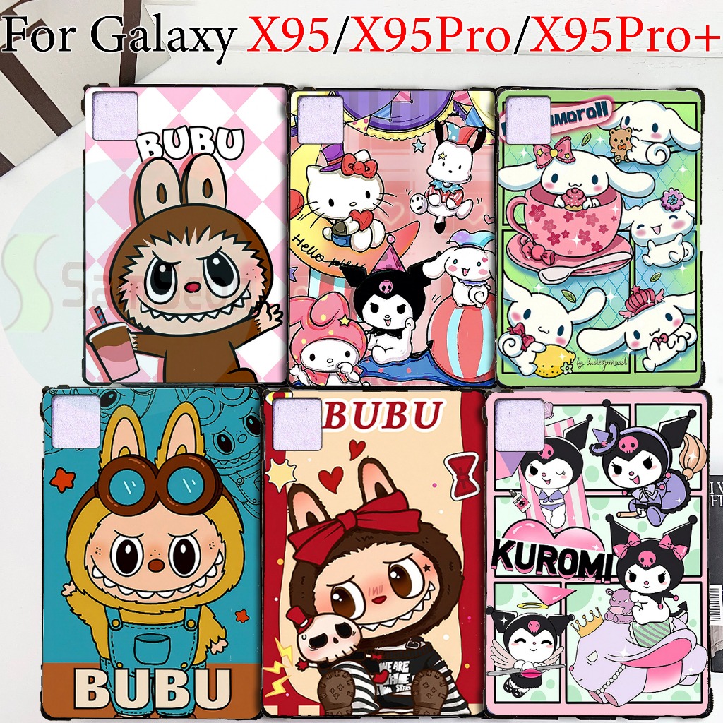 สําหรับ Galaxy X95 Tab 10.8 Global X95Pro Pro + 2024 ทนทาน TPU ฝาครอบ 4 มุมหนา Dropproof Android แท็