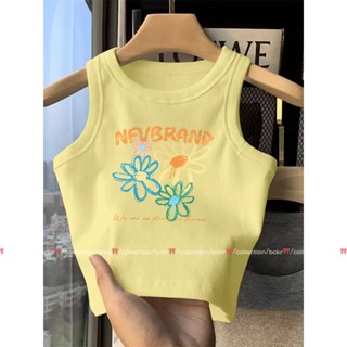 【จัดส่งตลอด24ชั่วโมง】BCKR🎀ฉลุลายดอกไม้ ชุดหน้าร้อน เสื้อผญ เ…