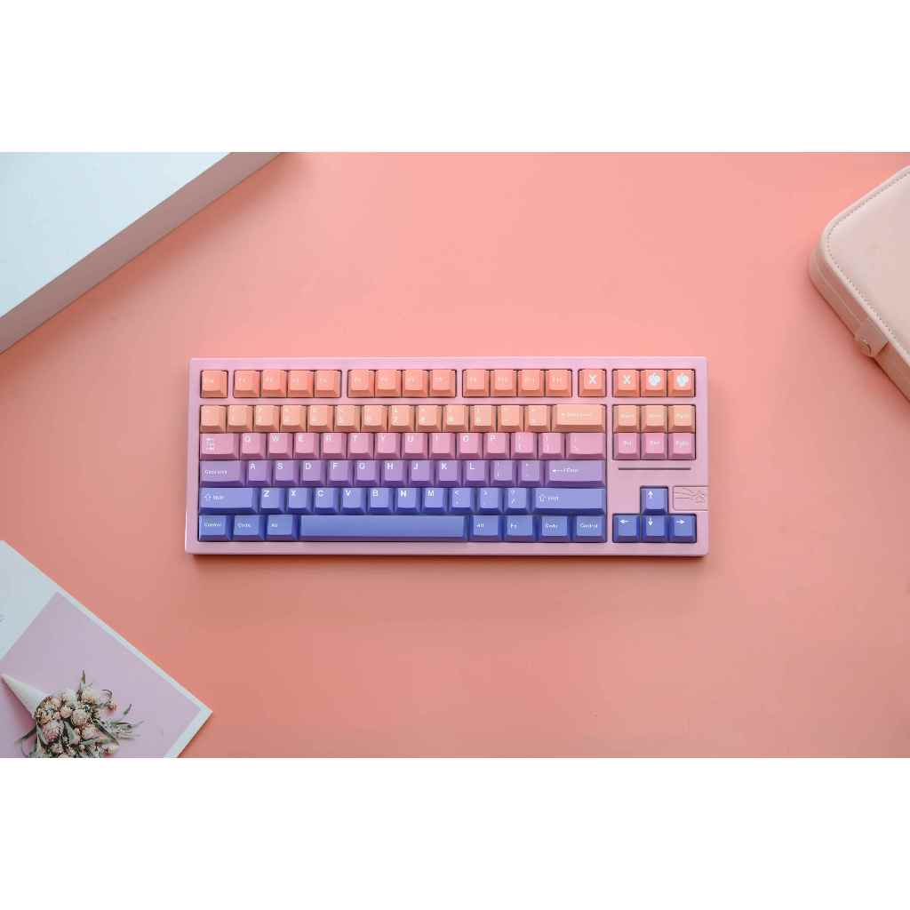 Dream Keycaps 147 คีย์ PBT วัสดุโปรไฟล์เชอร์รี่สําหรับ CHERRY MX Switch เกมคีย์บอร์ดเครื่องกล