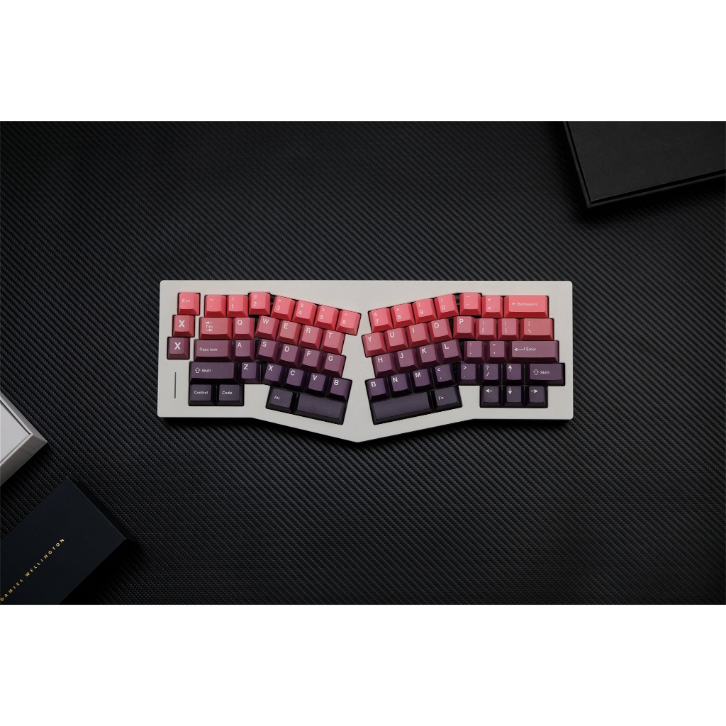 ถั่วแดง Keycaps 147 คีย์ PBT วัสดุโปรไฟล์เชอร์รี่สําหรับ CHERRY MX Switch เกมคีย์บอร์ดเครื่องกล