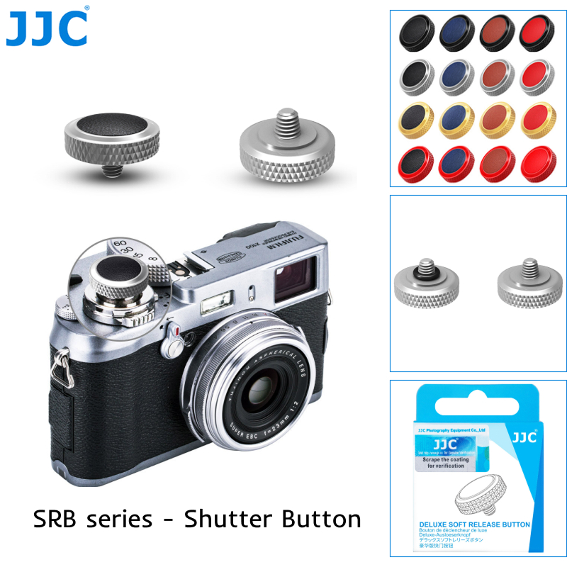 JJC ปุ่มปล่อยชัตเตอร์เกลียวโลหะ Fujifilm Fuji X-T30 III XT30III X ครึ่ง XE5 XM5 XT50 XT5 X100VI X100