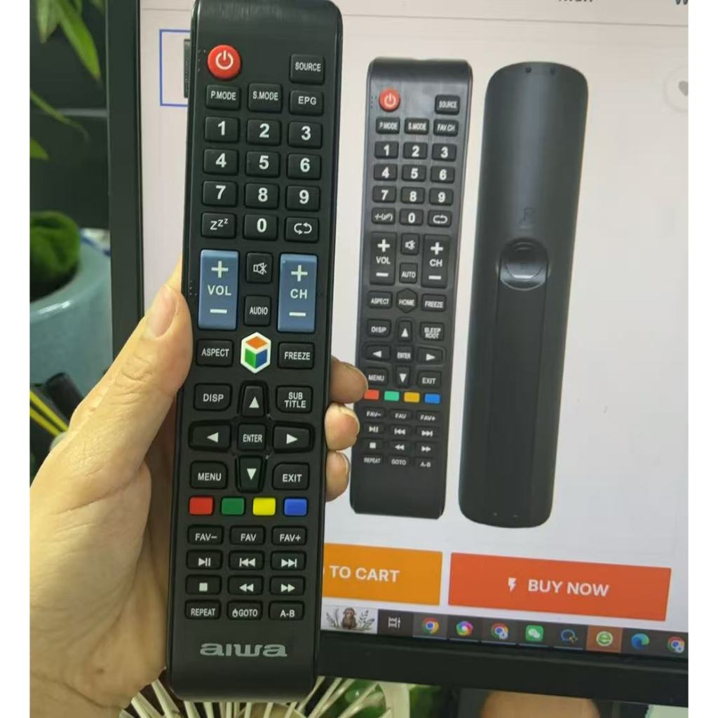 AIWA ทีวีรีโมทคอนโทรล AIWA DS Series เปลี่ยน JU50DS300S JU50DS700S JH32DT700S JH43DT700S JH32DS700S 