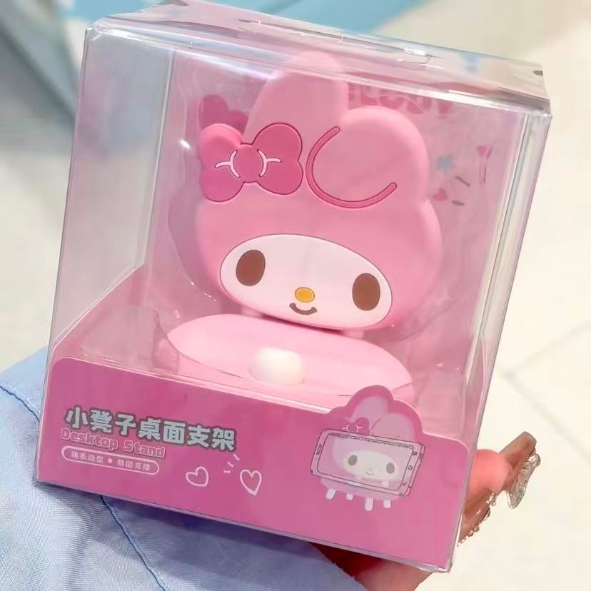 MINISO melody kuromi hellokitty Small Stool Holder ที่วางโทรศัพท์น่ารัก - รูปที่ 3