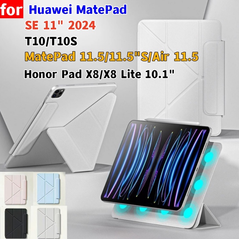 สําหรับ Huawei MatePad SE 11 2024 11.5 S Mate Pad Air 11.5 T10 T10S Honor Pad X8 X8Lite แฟชั่นพับ Y 