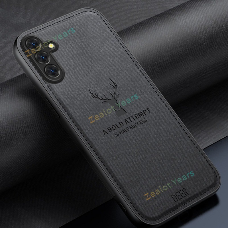SAMSUNG เคสโทรศัพท์สําหรับSamsung Galaxy A14 A34 A54 A15 A25 A35 A55 A16 A26 A36 A56 LTE 4G 5Gปลอกกวางรูปแบบซิลิโคนอ่อนนุ่มแฟชั่นป้องกันปกหลัง