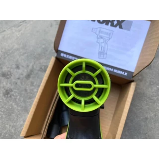 WORX WORX 12V ปืนพายุไร้แปรงถ่าน WU094 เครื่องเป่าผมอุตสาหกรรมขนาดเล็กที่มีประสิทธิภาพฝุ่นเป่า Blower