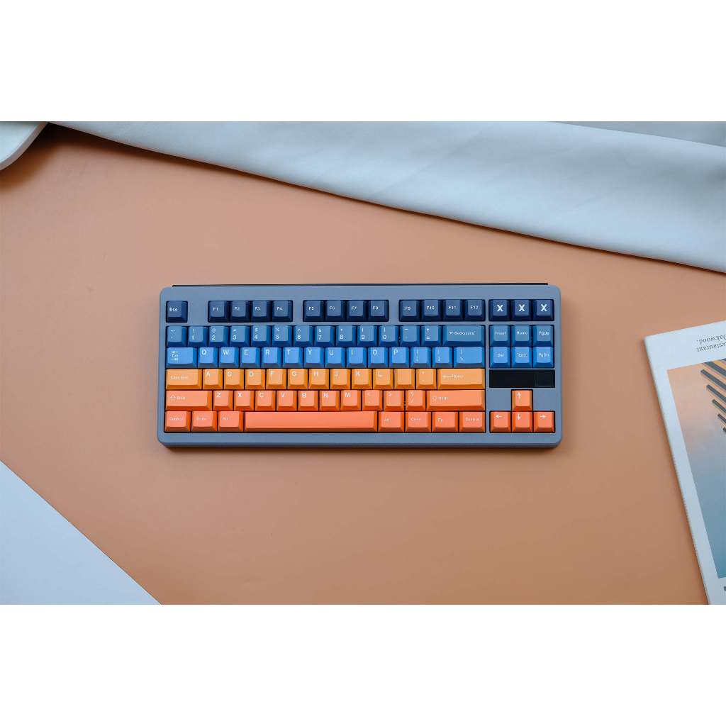 Skyline Keycaps 147 คีย์ PBT วัสดุโปรไฟล์เชอร์รี่สําหรับ CHERRY MX Switch เกมคีย์บอร์ดเครื่องกล