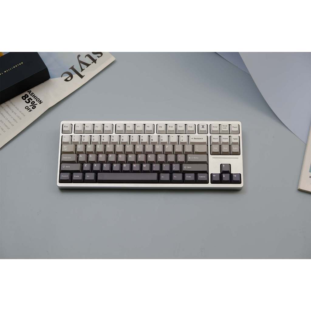 ปุ่มกดไล่ระดับสีฝุ่น 147 คีย์วัสดุ PBT โปรไฟล์เชอร์รี่สําหรับ CHERRY MX Switch คีย์บอร์ดเครื่องกล