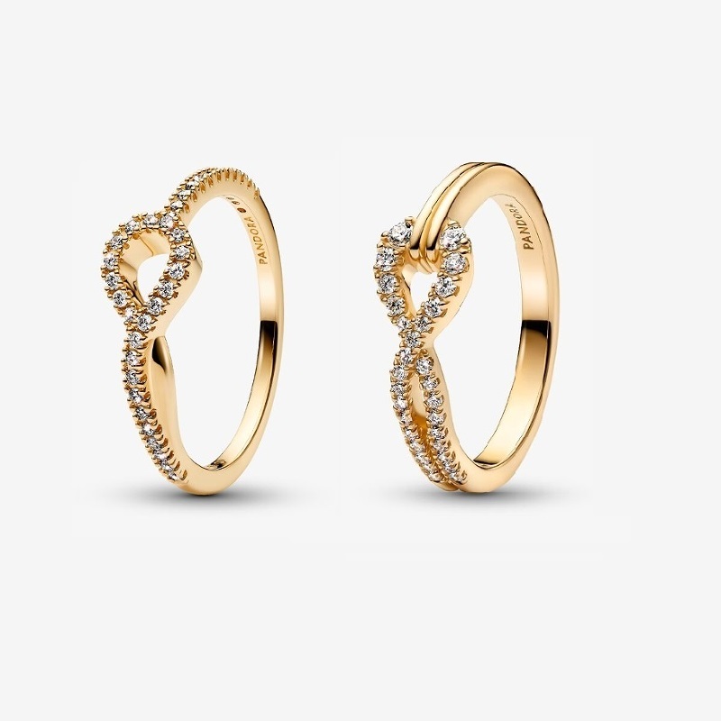 แหวนสองแถว Infinite Lab-grown Diamond Pavé