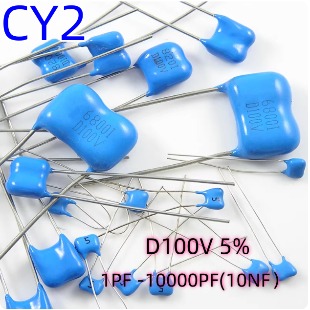 1PCS Blue Fever Mica Capacitor 100V 330PF-10000PF 360PF 390PF 430PF 470PF 510PF 560PF 620PF 680PF 75