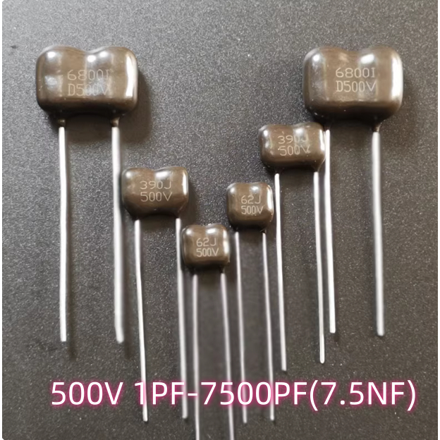 1PCS Fever Mica Capacitor 500V 240PF-7500PF 270PF 300PF 330PF 360PF 390PF 430PF 470PF 510PF 560PF 62