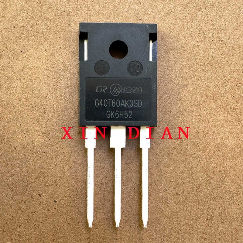 2 ชิ้น G40T60AK3SD TO-247 CRG40T60AK3SD 40A/600V IGBT ทรานซิสเตอร์ใหม่เดิม
