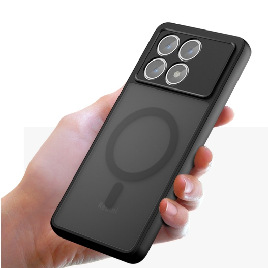 Magnetic Matte Hard Casing สําหรับ Xiaomi Redmi K70 K80 Pro K60 Ultra Case RedmiK80 Frosted Phone Co