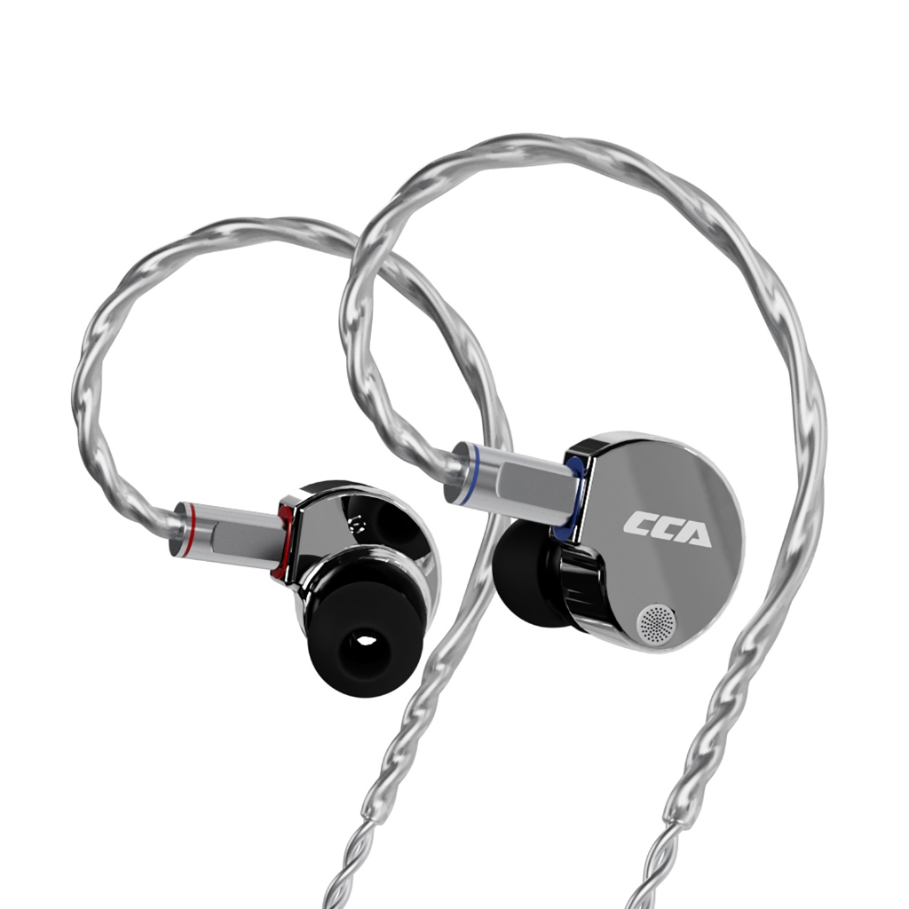 CCA Phoenix/ Phoenix Dual Magnetic Sound เครื่องยนต์โลหะ HIFI หูฟังประสิทธิภาพสูง LCP ไดอะแฟรมการตรว